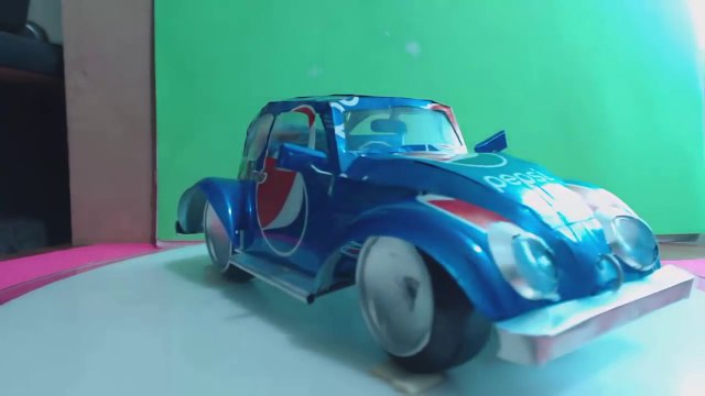 Volkswagen hecho con latas de aluminio tutorial cap. 1
