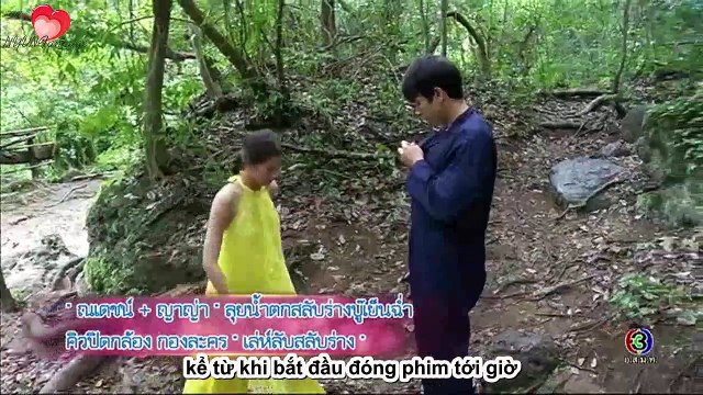 [vietsub] Nadech Yaya cảnh ngâm mình dưới thác trong Leh Lab Salab Rang - SSBT 16.07.17
