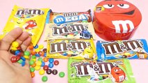 M&Ms Mega Compilation, Blue & Green Crispy M&Ms, Peanut, Milk Chocolate, Almond M&Ms