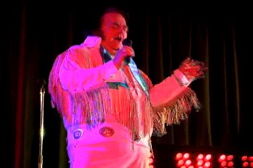 Bryan Clark sings 'Rock A Hula Baby' Elvis Day 2008 video
