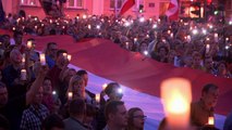Protesters hold vigil over Polish Supreme Court law