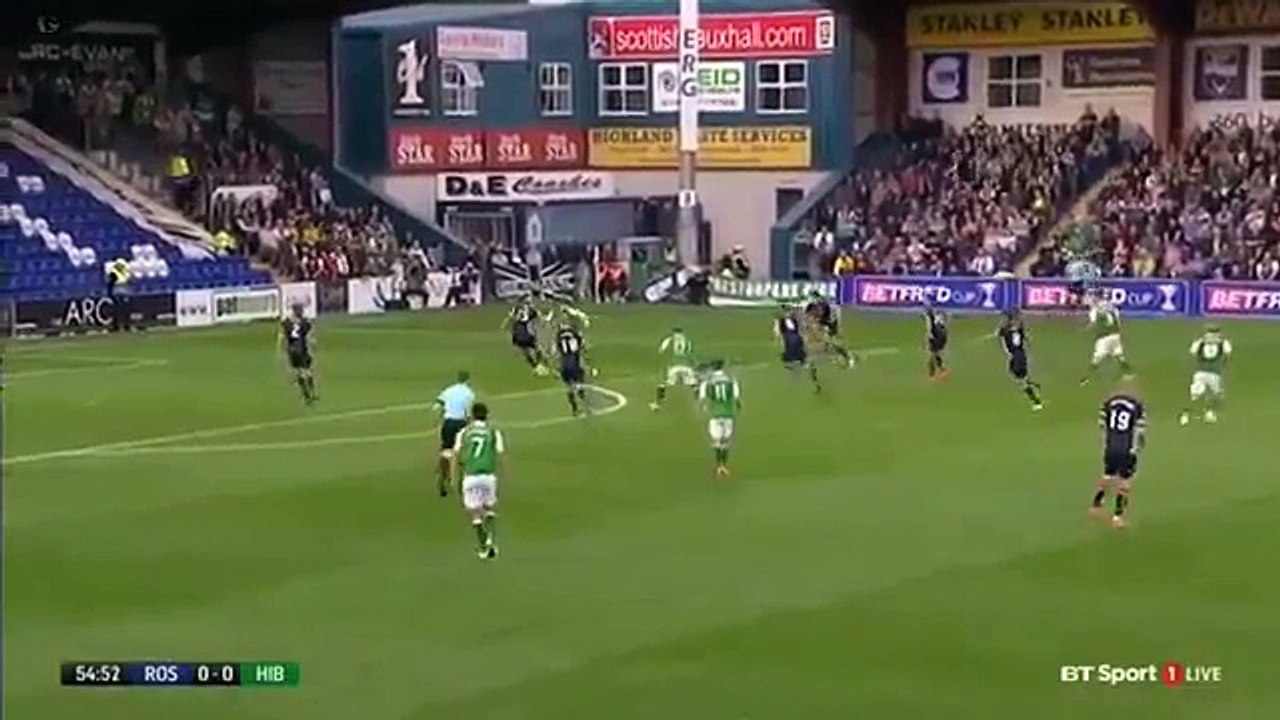 Ross County 0:0 Hibernian (Scottish League Cup. 21 July 2017)