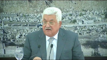 Palestinian leader freezes contact with Israel
