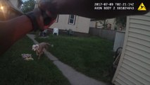 Bodycam video shows police officer shooting friendly dogs