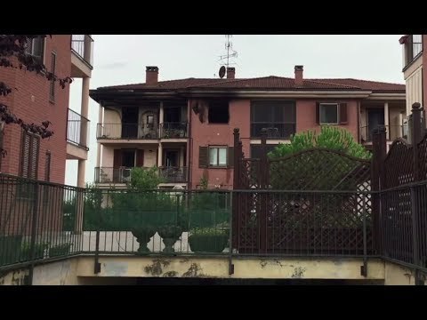 Zibido San Giacomo (MI) - Incendio in appartamento, evacuate 19 persone (22.07.17)