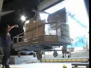 Arrivée des véhicules attraction 2008