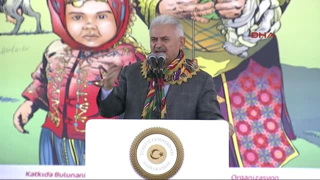 Seydikemer - Başbakan Yıldırım Siz Yörükler, Cumhurbaşkanımızı Katletmeye, Şehit Etmeye Gelenlere...