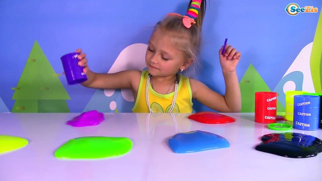 Learn Colors with Baby and Slime | Learning video For Kids Children Toddlers