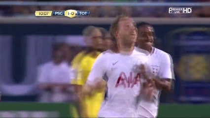 1-1 Christian Eriksen AMAZING Goal - PSG 1-1 Tottenham - 23.07.2017 [HD]
