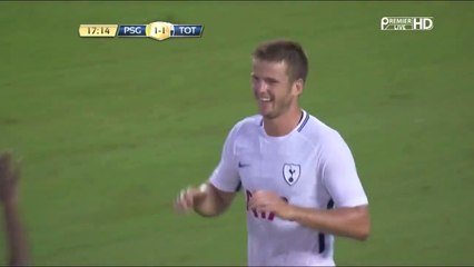 1-2 Eric Dier Goal - PSG 1-2 Tottenham - 23.07.2017 [HD]