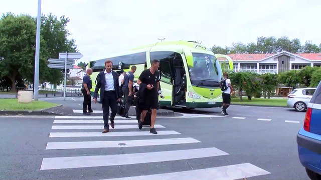 Le déplacement à Biarritz avec les Verts