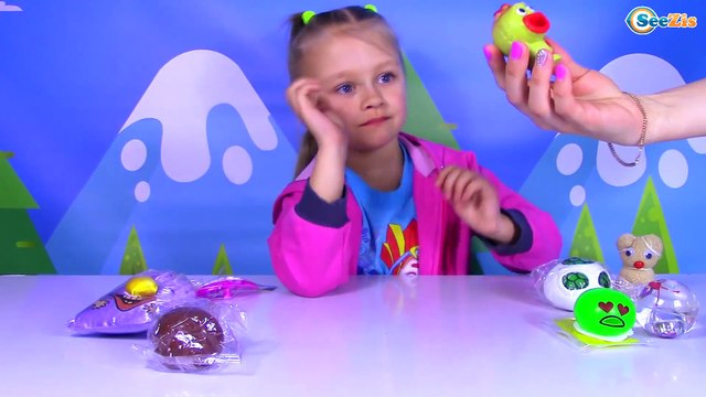 РЕЖЕМ ИГРУШКИ Антистресс и Лизуны Что внутри? Игрушки - Приколы