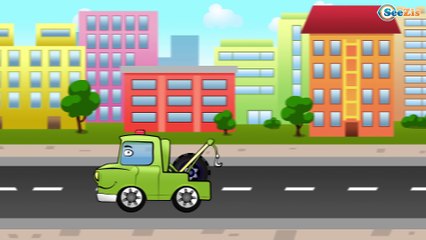 ✔ Monster Truck. Caricaturas de carros. Tiki Taki Coches. Episodio 7 ✔