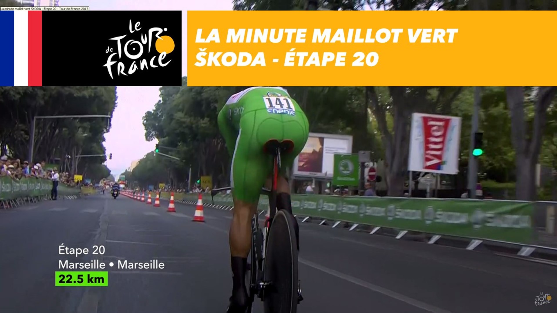 La minute maillot vert ŠKODA - Étape 20 - Tour de France 2017 - Vidéo  Dailymotion