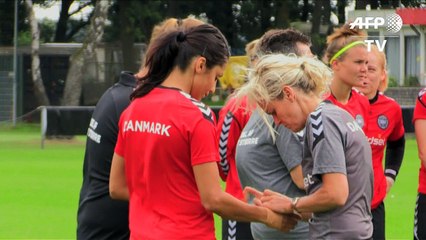 Afghan-born Danish footballer wants to promote sport at home