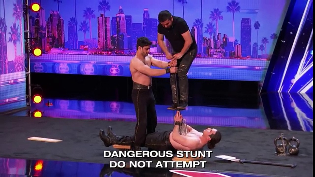 Azeri Brothers bring their danger act to AGT - America’s Got Talent 2017