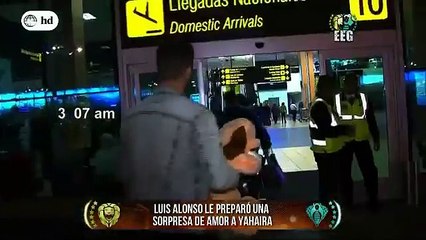 Luis Alonso Bustíos hace sorpresa de amor para Yahaira Plasencia