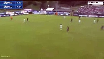 Riccardo Improta Goal - Fiorentina vs Bari 0-1  22.07.2017 (HD)