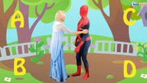 Elsa Learn abc alphabet song | 3d rhyme | english nursery rhymes