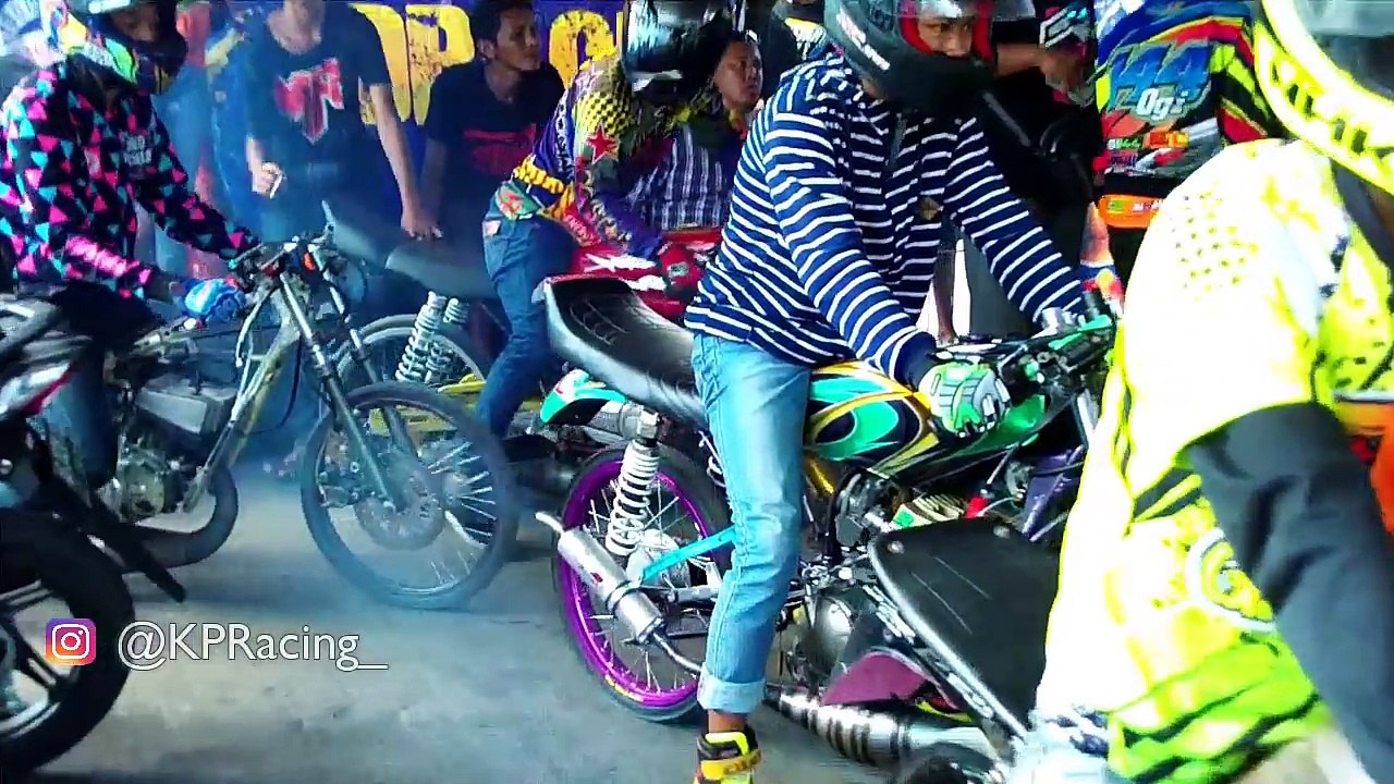 RX King Dan RX spesial Gas 201 m [GDS fun dragbike Sirkuit Gantiwarno Klaten]