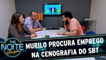 Murilo Couto procura emprego na cenografia do SBT