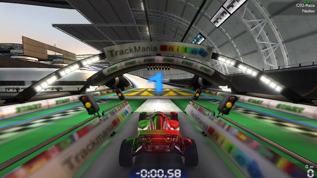 TrackMania Nations Forever Random Gameplay