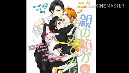 Manga Yaoi Oya no kao ga mite mitai cap 1.