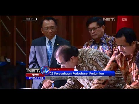 NET17 - Pemerintah melarang ekspor mineral mentah perusahaan tambang