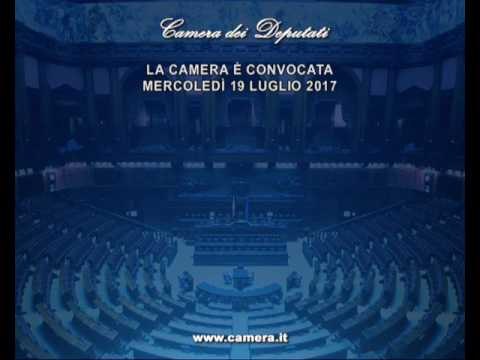 Roma - Camera - 17^ Legislatura - 837^ seduta -1- (19.07.17)