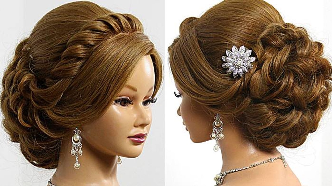 Easy Hairstyle Tutorial Romantic Updo