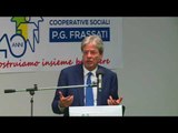 Torino - Gentiloni alla Cooperativa Piergiorgio Frassati Produzione Lavoro (21.07.17)