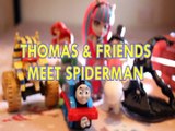 THOMAS & FRIENDS MEET SPIDERMAN SPHINX TRUCK PRINCESS ARIEL AGNES GRU ROCHELLE DISNEY Toys BABY Videos , MARVEL, BLAZE A
