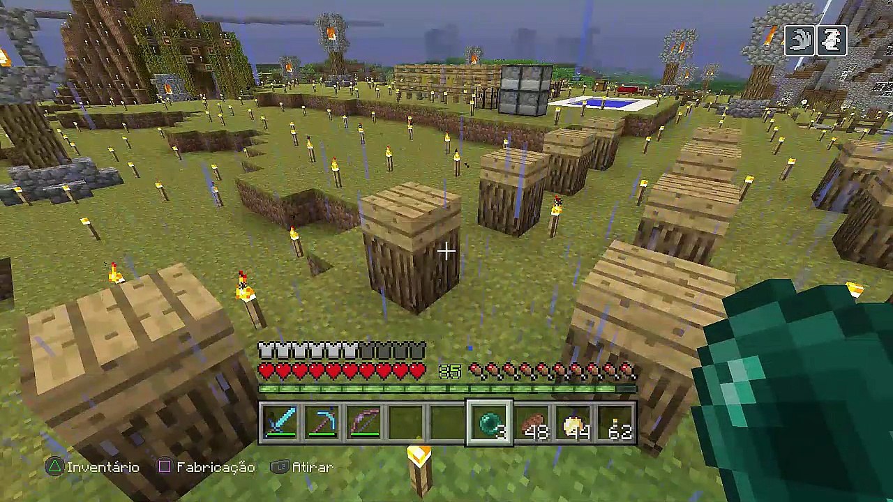 MINECRAFT Ovelhas de Todas as CORES e o Ovo do Ender Dragon 049