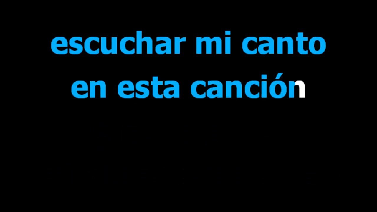 Corazon de roca - Lucero  - Karaoke  - Letra