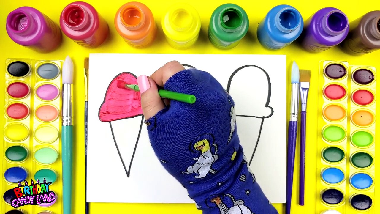 И кекс Цвет раскраска цвета крем для лед Дети Дети ... Узнайте страница Это