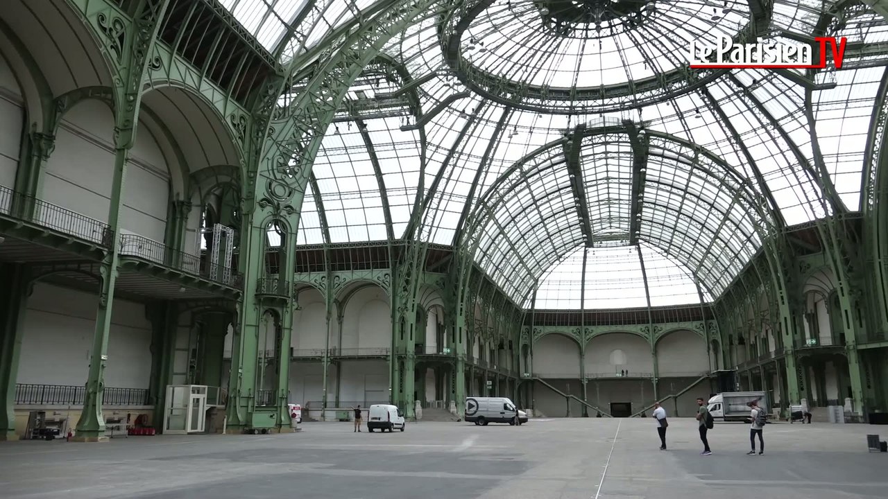 Dans les coulisses du passage du Tour de France dans le Grand Palais