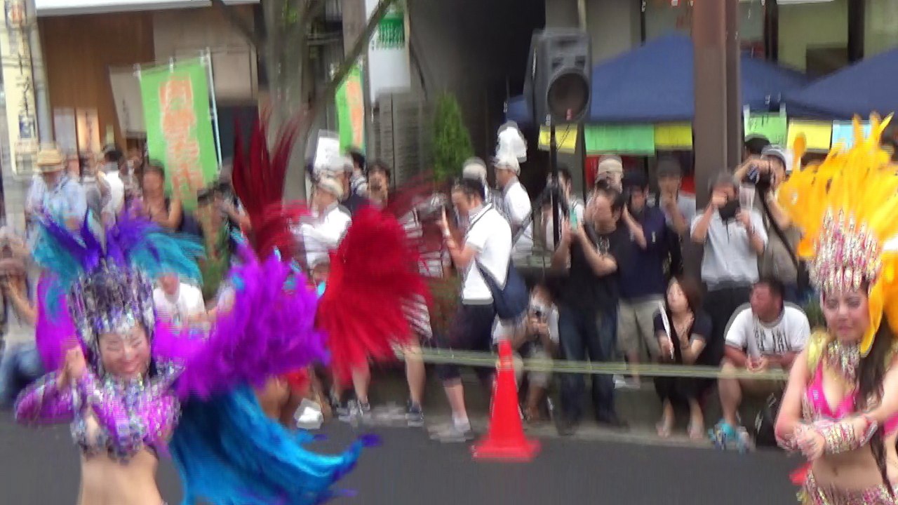 【2017/7/22】草加駅前よさこいサンバフェスティバル2017　自由の森学園　A会場②