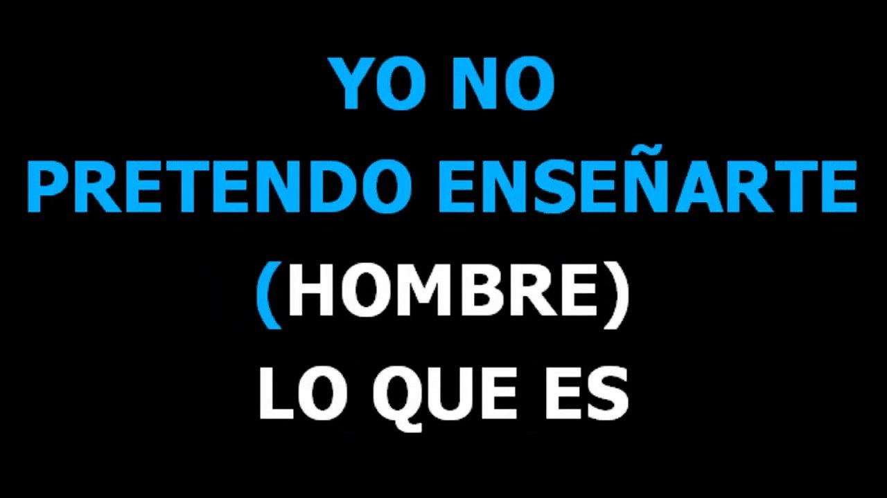 Privilegio de amar  - Lucero Y Mijares  - Karaoke  - Letra