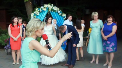 Флешмоб з ведучою Оленою Гусєвой (Захар & Маргарита 03.06.2017).