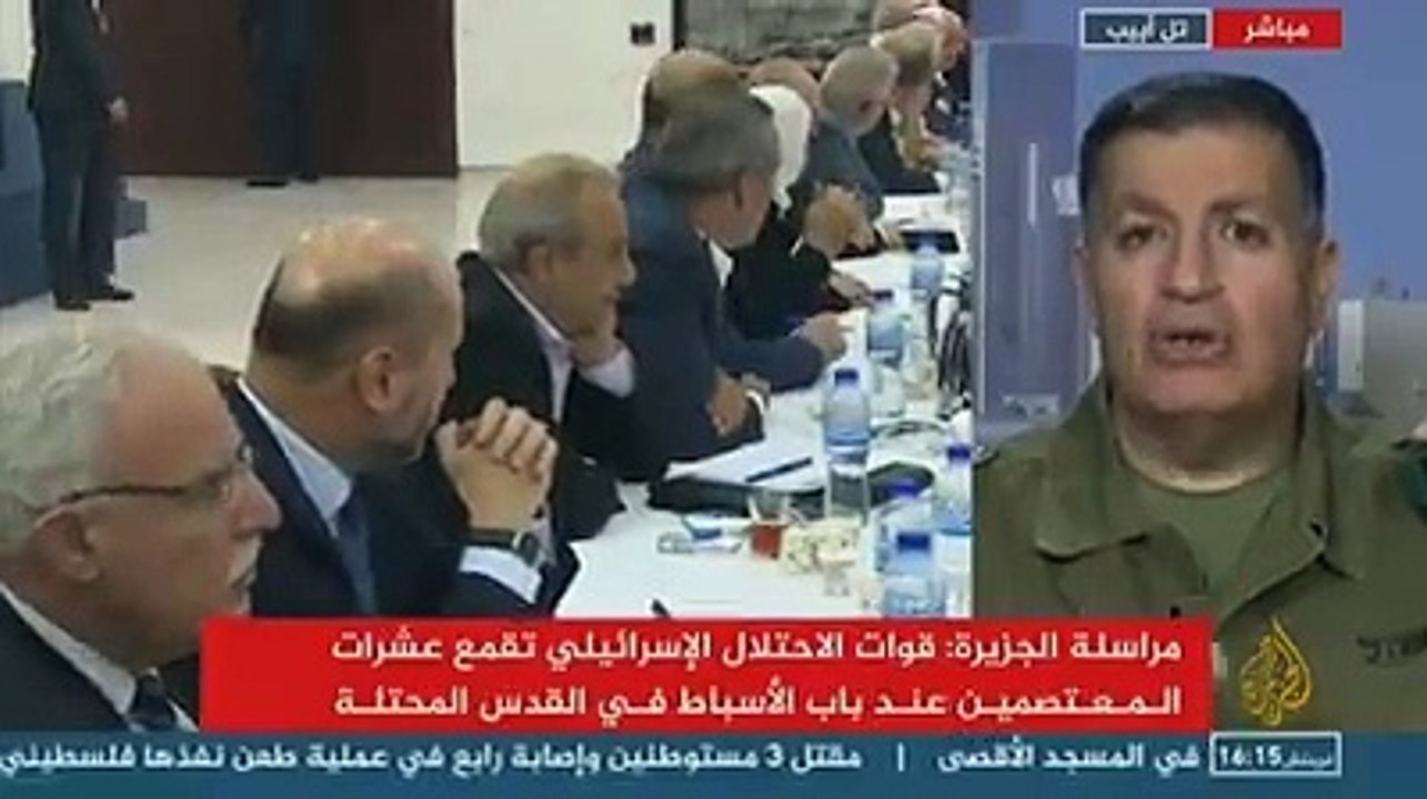 تأكيدا للعلاقات القطرية الاسرائيلية.. “قناة الجزيرة” تجري حوار تليفزيوني مع احد قيادات جيش الاحتلال