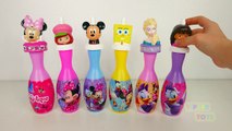 Kids Toys 2017 - Disney Minnie Mouse Bowtique Surprise Toys Bowling Pins
