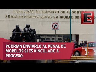 Operativo de seguridad en el Reclusorio Norte por audiencia de Javier Duarte