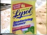 Lysol Deodorizing Cleaner narrated by Bebe Neuwirth Television Commercial 1998