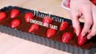 No Bake Chocolate Strawberry Tart Recipe | Fun Foods & Easy Dessert Recipes with HooplaKid
