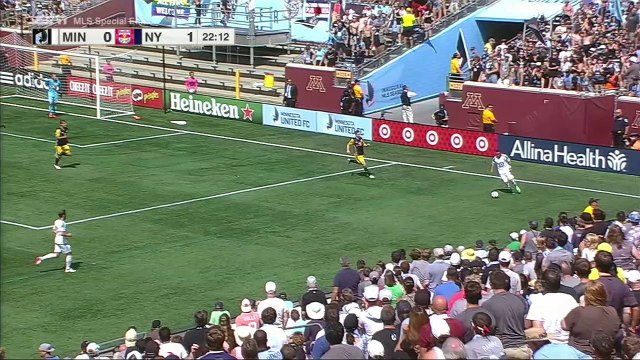 Minnesota vs New York Red Bulls 0-3 Goals & HL