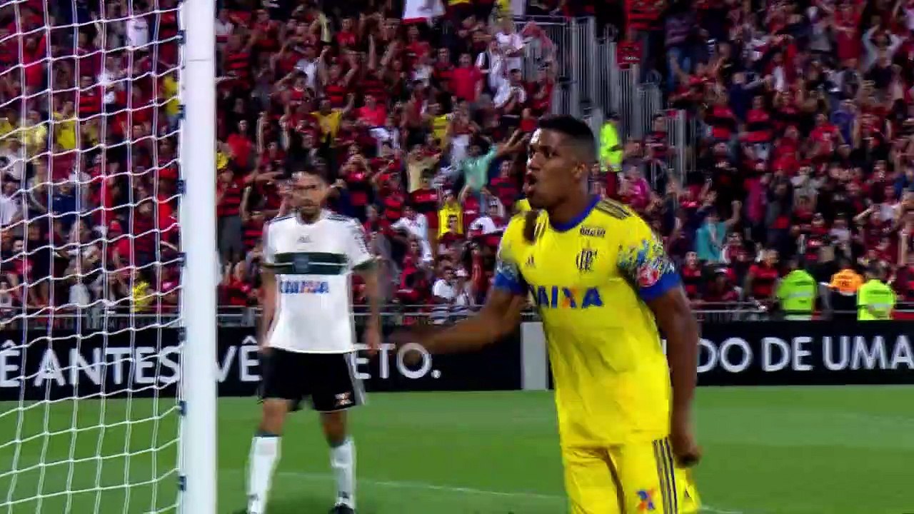 Gol de Berrío, FLAMENGO 1x0 Coritiba