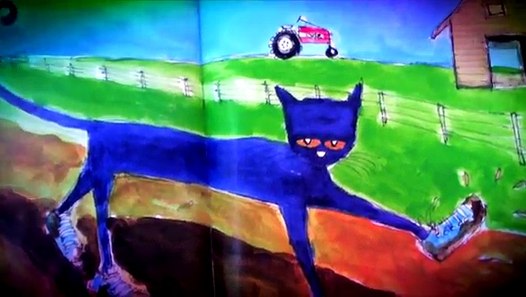 Pete the Cat - I Love My White Shoes - read out loud by Alina Celeste