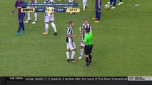 Marchisio Yellow Card - Juventus vs Barcelona 0-2 - International Champions Cup  23.07.2017 (HD)