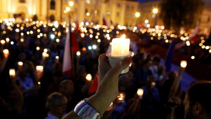Manifestations pour défendre l'Etat de droit en Pologne