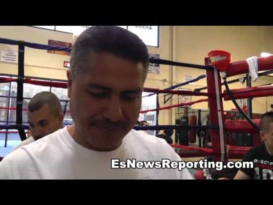 comando at the garcia gym